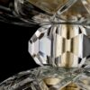 OLYMPIA CH6 Φωτιστικό οροφής κρυστάλλινος πολυέλαιος φύλλο χρυσού Swarovski crystal GRANDOLUCE
