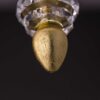 DAFNE AP1 Φωτιστικό επιτοίχιο απλίκα κρυστάλλινη φύλλο χρυσού Asfour crystal GRANDOLUCE