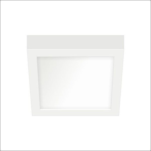 5223 φωτιστικό οροφής downlight led panel slim εξωτερικό τετράγωνο d24cm 24w spotlight
