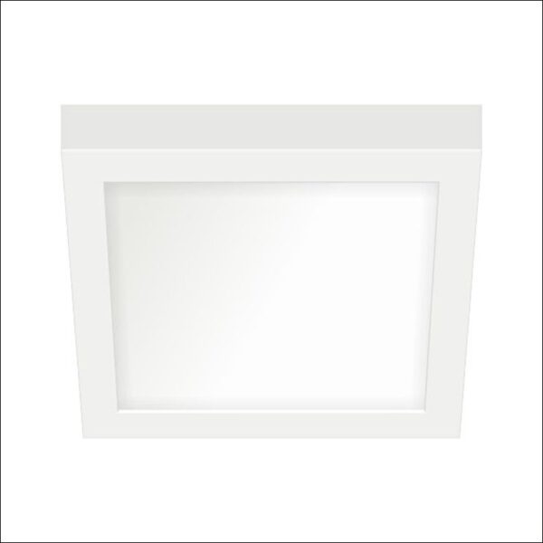 5261 φωτιστικό οροφής downlight led panel slim εξωτερικό τετράγωνο d40cm 36w spotlight
