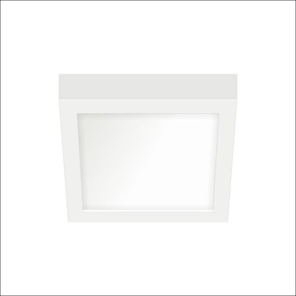 5432 φωτιστικό οροφής downlight led panel slim εξωτερικό τετράγωνο d23cm 20w spotlight