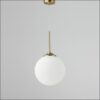 athena sp φωτιστικό οροφής κρεμαστό λευκό στρόγγυλο γυαλί ∅25cm 9191212 novaluce 3