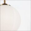 athena sp φωτιστικό οροφής κρεμαστό λευκό στρόγγυλο γυαλί ∅25cm 9191212 novaluce 5
