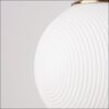 athena sp φωτιστικό οροφής κρεμαστό λευκό στρόγγυλο γυαλί ∅25cm 9191212 novaluce 6