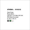 athena sp φωτιστικό οροφής κρεμαστό λευκό στρόγγυλο γυαλί ∅25cm 9191212 novaluce 8