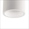 banjie pl1 φωτιστικό οροφής σποτ γύψινο στρόγγυλο λευκό intec light fan europe 1