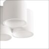 banjie pl5 φωτιστικό οροφής σποτ γύψινο στρόγγυλο λευκό 5φωτο intec light fan europe 3