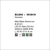 bilbao pl φωτιστικό οροφής led μαύρο ματ πλαφονιέρα d90x67cm 55w 9508431 novaluce 7