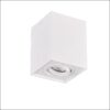 biscuit pl1 φωτιστικό οροφής σποτ λευκό τετράγωνο gu10 h12cm 613000131 trio lighting 1