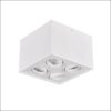 biscuit pl4 φωτιστικό οροφής σποτ λευκό τετράγωνο gu10 h12cm 613000431 trio lighting 1