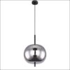 blacky sp1 φωτιστικό οροφής κρεμαστό φιμέ γυαλί ∅30cm 15345h1 globo lighting 1