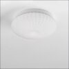 clam pl φωτιστικό οροφής πλαφονιέρα λευκό ανάγλυφο γυαλί ∅30cm 9738256 novaluce 2