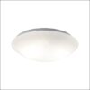 disk pl φωτιστικό οροφής πλαφονιέρα λευκό γυαλί οπάλ d30cm 4154700 viokef