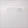 fuline pl φωτιστικό οροφής πλαφονιέρα led λευκό ματ ∅50cm 32w 9348072 novaluce 2