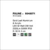 fuline pl φωτιστικό οροφής πλαφονιέρα led φύλλο χρυσού ∅50cm 32w 9348071 novaluce 8