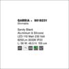 gabbia sp3 φωτιστικό οροφής κρεμαστό led μαύρο ματ ∅56cm 110w 9818231 novaluce 10