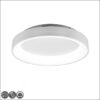 girona pl φωτιστικό οροφής λευκό πλαφονιέρα led 48w ∅60cm 671290131 trio lighting 2