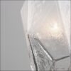 ice sp3 φωτιστικό οροφής κρεμαστό διάφανο σατινάτο γυαλί ∅29cm 9160233 novaluce 2