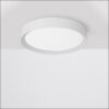 luton pl φωτιστικό οροφής πλαφονιέρα led λευκό ματ ∅55cm 47w 9818453 novaluce 1