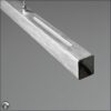 paros rl φωτιστικό οροφής κρεμαστό γραμμικό led αλουμίνου 32w ∅90cm r32043105 trio lighting 5
