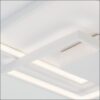 porto pl φωτιστικό οροφής πλαφονιέρα led λευκό ματ ∅425x425cm 30w 9364036 novaluce 2
