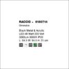 raccio pl φωτιστικό οροφής πλαφονιέρα led μαύρο ματ ∅94x94cm 48w 9180714 novaluce 8