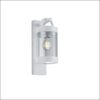 sambesi ap φωτιστικό επιτοίχιο απλίκα εξωτερικού χώρου λευκό με ενσωματωμένο sensor 204160131 trio lighting 1