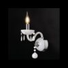 tulia φωτιστικό επιτοίχιο απλίκα λευκή 1φωτη blk82041wwc aca decor