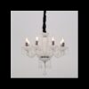 tulia φωτιστικό οροφής πολυέλαιος 8φωτο λευκό πολύφωτο blk82048pwc aca decor