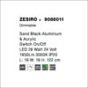 zesiro fl φωτιστικό δαπέδου led μαύρο ματ h122cm 28w 9086011 novaluce 6