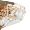 FACET Φωτιστικό επιτοίχιο απλίκα χρυσή με κρύσταλλο διάφανο πολυγωνικό MOD094WL-03G MAYTONI