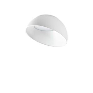 COROLLA-2 PL Φωτιστικό οροφής πλαφονιέρα μεταλλική λευκή με ακρυλικό λευκό led 24w ∅35cm 297101 IDEAL LUX