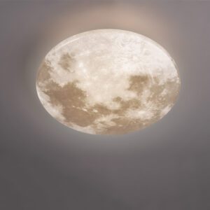 MOONIKA Φωτιστικό οροφής πλαστικοποίηση-φεγγάρι led 15w ∅37cm R62764000 TRIO LIGHTING